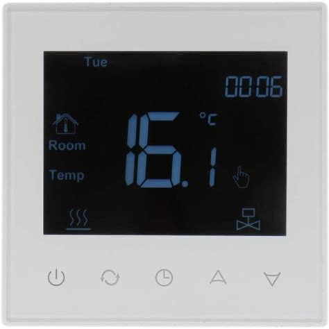 Thermostat De Plancher Chauffant Num Rique Thermostat De Chauffage Par