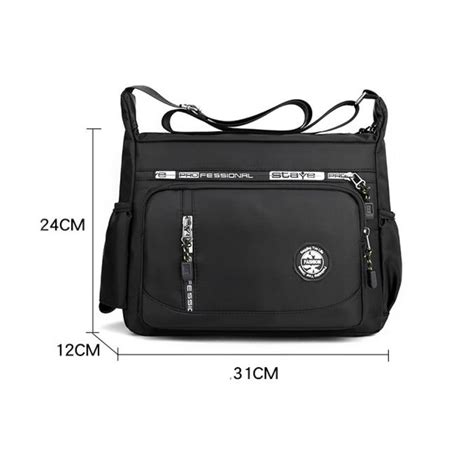 Nylon Crossbody Bag Casual Handbag Fashion Shoulder Bag Men Ebay