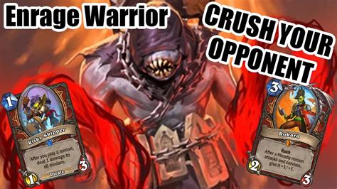 This Deck Is SUPER GOOD Enrage Warrior Festival Of Legends Wild