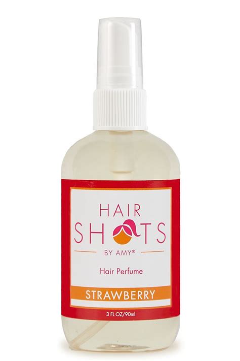 Hair Shots Strawberry Perfume Quality Heat Activated 3 Oz Hair