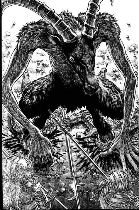 Goat Demon From Beserk Arte Manga Kentaro Miura Arte De Personajes