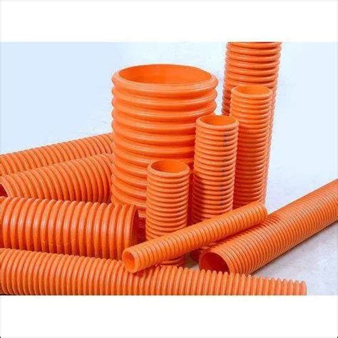 Orange Hdpe Double Wall Corrugated Pipe At Best Price In Noida Siddhi