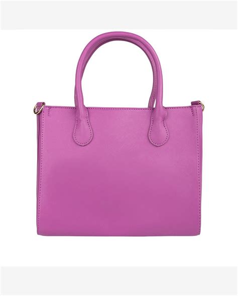 Riachuelo Bolsa Tote Média Gabriela Essenciais Texturizada Roxo