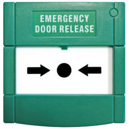 EVEBG ESP Emergency Break Glass Door Release, Green | YESSS Electrical