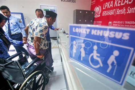 FASILITAS PELAYANAN DISABILITAS LPKA TANGERANG ANTARA Foto