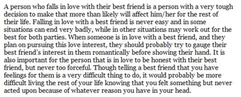 Falling In Love With Your Best Guy Friend Friends Quotes Best