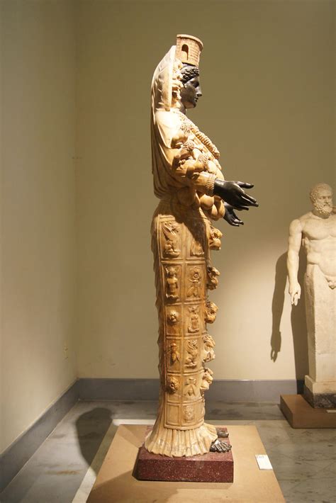 Artemis Of Ephesus National Archaeological Museum Of Naple Flickr