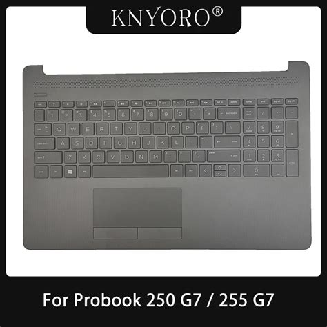 NEW US Layout Keyboard For HP Probook 250 G7 255 G7 Upper Palmrest Case