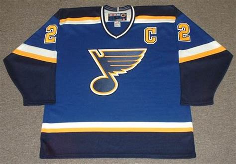 Al Macinnis Jersey St Louis Blues 2003 Home Throwback Nhl Hockey Jersey