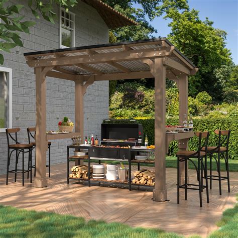 Building A Grill Shelter