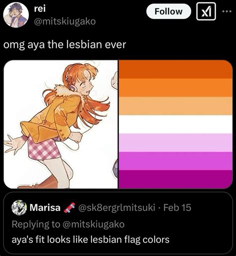 Omg Aya The Lesbian Ever Tgswiiwagaa In 2025 Lesbian Yuri Manga Yuri