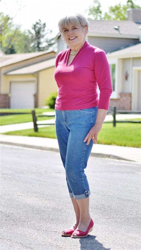 Fashion For Older Women Capri Pants For The Summer Months Sixty And