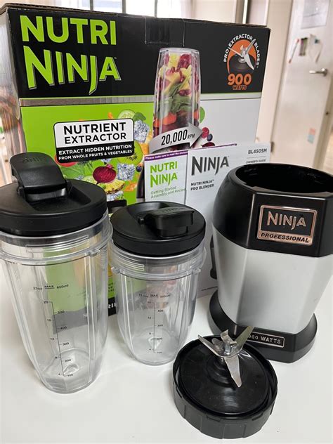 Ninja Blender W Bl Tv Home Appliances Kitchen Appliances