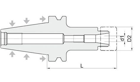 ERH DIN 6499 COLLET CHUCKS ER Type H P High Performance