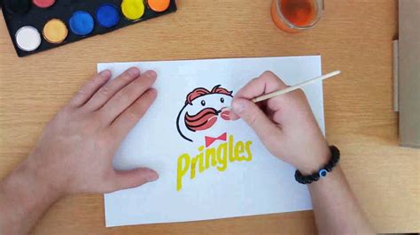 How To Draw A Pringles Logo YouTube