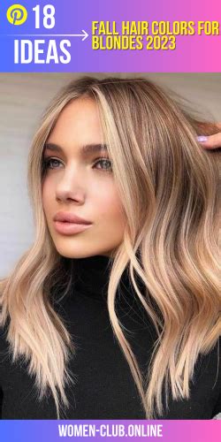 Fall Hair Colors For Blondes 2023 18 Ideas Embrace The Season With Stunning Shades Fall