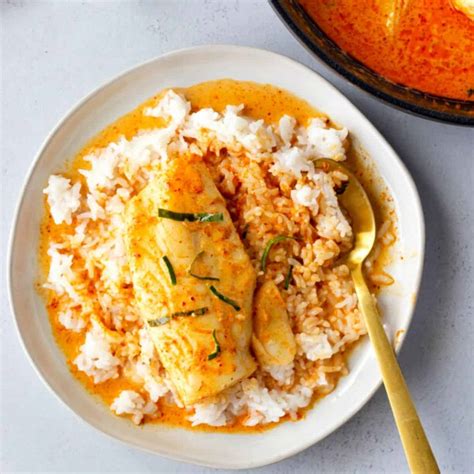 Easy Thai Red Curry Cod Recipe Recipe Cart