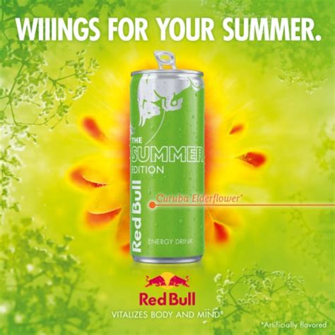 Red Bull® Summer Edition Curuba Elderflower Multipack Cans 4 Pk 84 Fl Oz Kroger