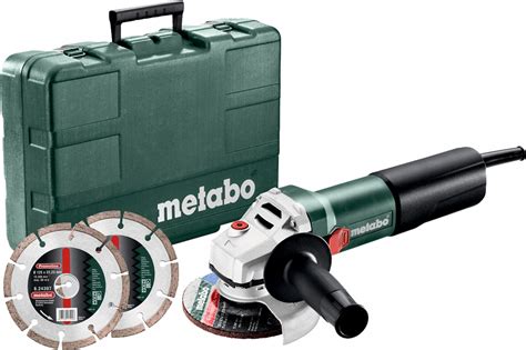 Metabo Weq 1400 125 Set 600347510 Kompaktklasse • Pris