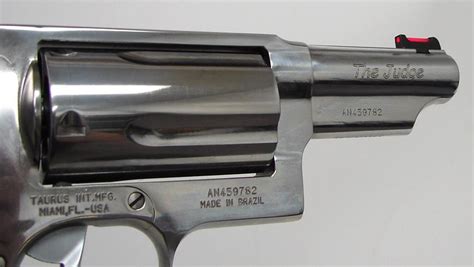 Taurus Lc Gauge Revolver The Judge In The New Polished