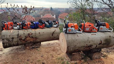 Chainsaws Battle Stihl MS 881 MS 880 MS 661 MS 462 Husqvarna 3120xp