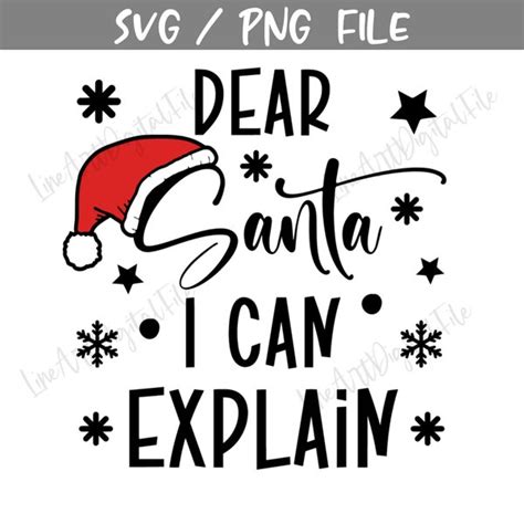 Dear Santa Etsy