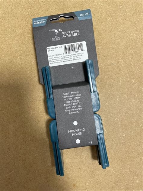 StealthMounts Tool Mount Makita LXT Blue 4 Pack EBay