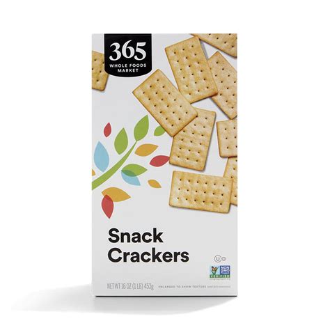 365 by Whole Foods Market, Natural Buttery Flavor Snack Crackers, 16 ...