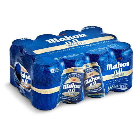 Cerveza Tostada 0 0 Alcohol Mahou Lata 12 X 33 Cl Supermercados DIA