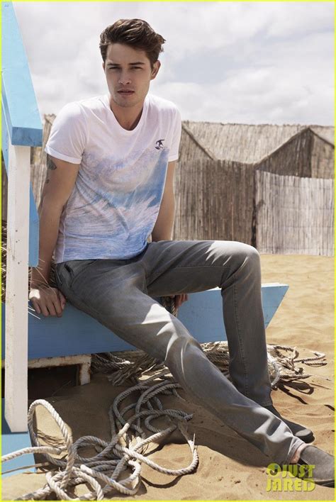 Lucky Blue Smith Poses For Mavis Springsummer 16 Campaign Lucky Blue Smith Lucky Blue