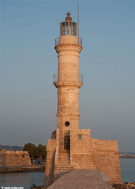 The lighthouse of Chania