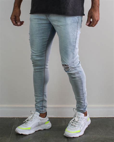 CalÇa Jeans Super Skinny Rasgada Joelho Creed Jeans Ego Stores