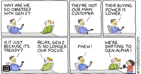 Beyond Gen Z cartoon - Marketoonist | Tom Fishburne