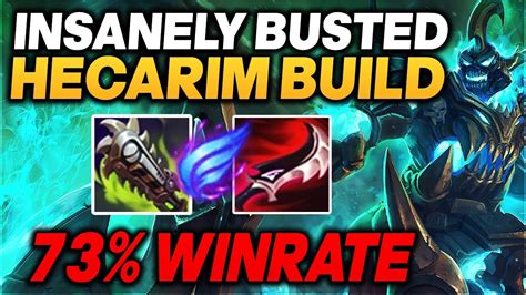 This Hecarim Build Is The Strongest LoL Build Of All Time Not