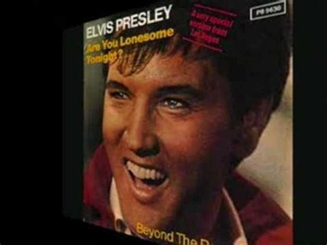 Elvis Presley Are You Lonesome Tonight Laughing Version YouTube