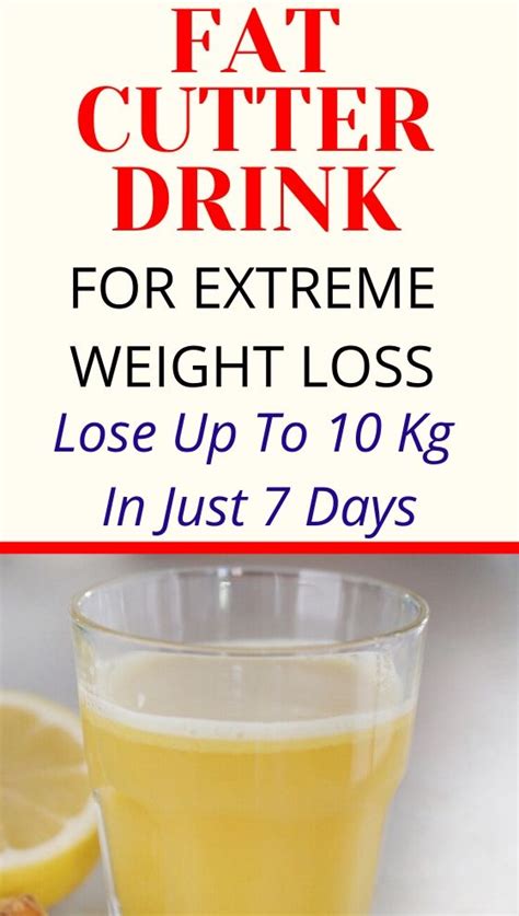 Fat Cutter Drink For Extreme Weight Loss Lose Up To 10 Kg In Just 7