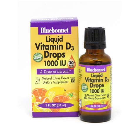 Willner Chemists Bluebonnet D3 1000 Iu Drops