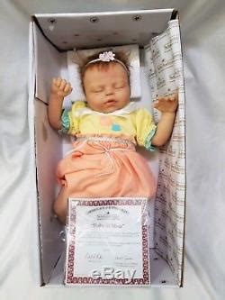 Ashton Drake So Truly Real Baby Of Mine 15 Vinyl Doll COA