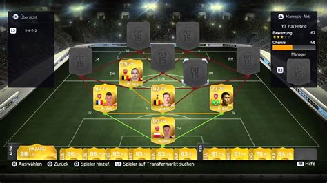 Fifa 15 Ultimate Team Squad Builder 4 70k Op Hybrid YouTube