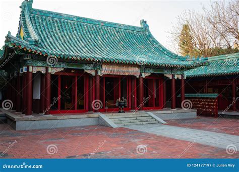 Koxinga Shrine Temple Main Hall View in Tainan Taiwan Memorial ...