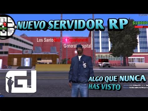 Nuevo Servidor Roleplay Gta Legends Samp Youtube