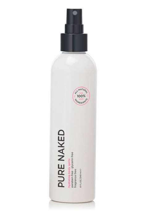 Pure Naked Hydrating Body Spritz Go Naked With This All Natural Body