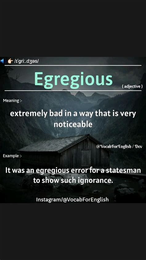 Egregious Definition