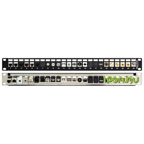 Delock Keystone Patch Panel Port With Strain Relief Iponcomp