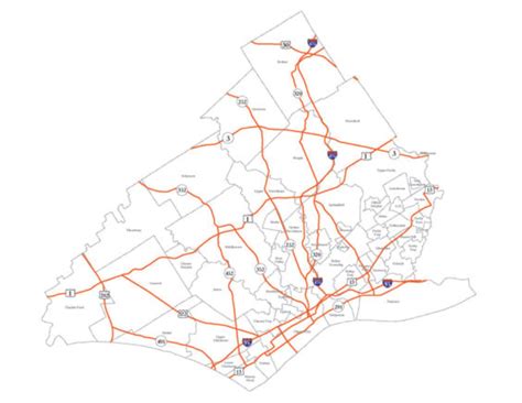 Delaware County Map Delcotoday