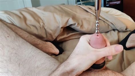 Urethral Sounding With Rosebud Sounds And Urethra Vibrator