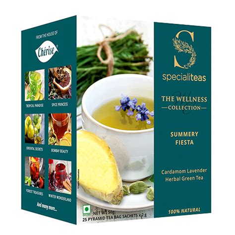 Cherise Specialiteas International Teas And Tisanes Wellness Collection