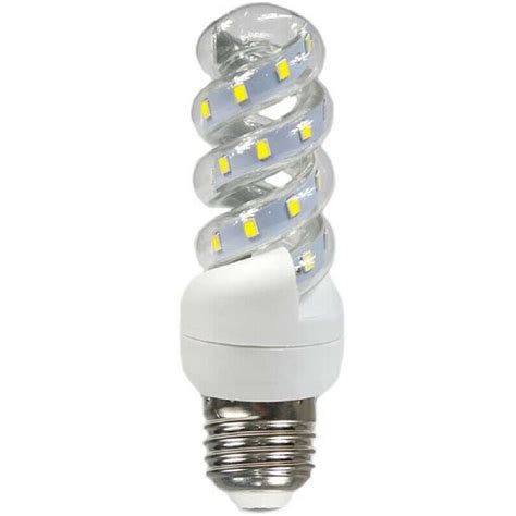 LAMPADINA LED E27 16W SPIRALE LUCE FREDDA CALDA NATURALE S 16W