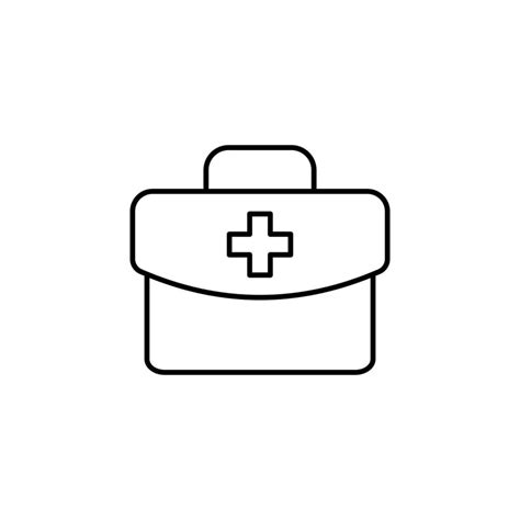 First Aid Kit Vector Icon Illustration 23197237 Vector Art At Vecteezy