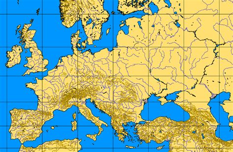 Europe Map With Latitude And Longitude - Oconto County Plat Map